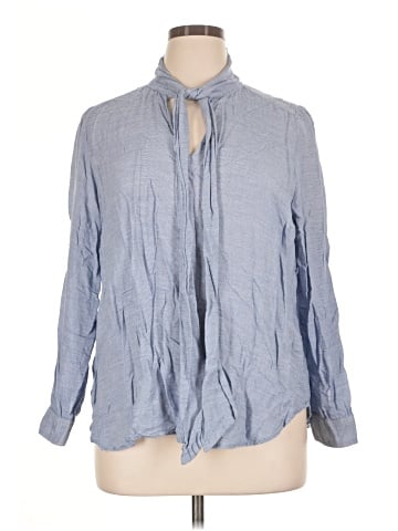 Ann Taylor LOFT Long Sleeve Blouse (view 1)