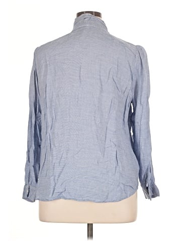 Ann Taylor LOFT Long Sleeve Blouse (view 2)