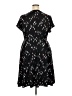 Torrid Argyle Black Casual Dress Size 2X Plus (2) - photo 2