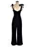 Reformation Solid Black Jumpsuit Size 4 - photo 2