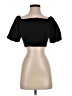 And Now This Black Short Sleeve Top Size S - photo 1