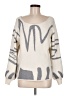 Unbranded Print Ivory Pullover Sweater Size M - photo 1