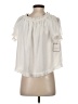 Laundry by Shelli Segal 100% Polyester Ivory 3/4 Sleeve Blouse Size S - photo 2