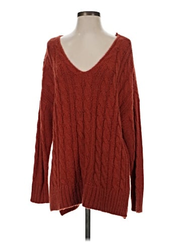 Fringe Pullover Sweater (view 1)