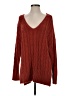 Fringe Red Pullover Sweater Size S - photo 1