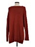 Fringe Red Pullover Sweater Size S - photo 2