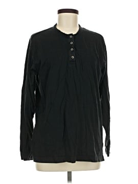 Victoria's Secret Pink Long Sleeve Henley (view 1)