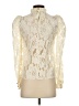 WAYF Ivory Long Sleeve Blouse Size XXS - photo 2