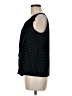 Ann Taylor LOFT Outlet 100% Polyester Black Sleeveless Blouse Size M (petite) - photo 5