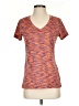 Reebok 100% Polyester Orange Active T-Shirt Size S - photo 1