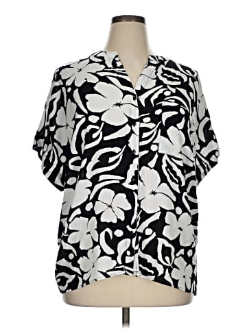 T Tahari Short Sleeve Blouse (view 1)