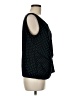 Ann Taylor LOFT Outlet 100% Polyester Black Sleeveless Blouse Size M (petite) - photo 4