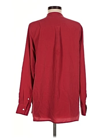Everlane Long Sleeve Silk Top (view 2)