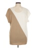 Zara Tan Short Sleeve Top Size M - photo 1