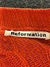 Reformation Orange 3/4 Sleeve T-Shirt Size M (estimated) - photo 7