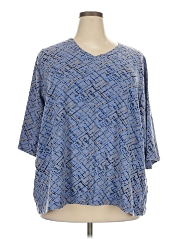 Catherines 3/4 Sleeve Blouse (view 1)