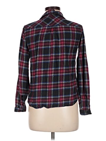 Peach Love Long Sleeve Button-Down Shirt (view 2)