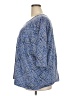 Catherines Blue 3/4 Sleeve Blouse Size 3X Petite - photo 5