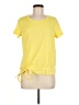 J.Crew 100% Cotton Yellow Short Sleeve Top Size M - photo 1