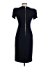 Calvin Klein Solid Black Cocktail Dress Size 2 - photo 2