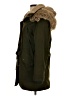 Zara TRF 100% Polyester Green Coat Size S - photo 5