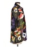 Fever 100% Polyester Floral Black 3/4 Sleeve Blouse Size M - photo 4