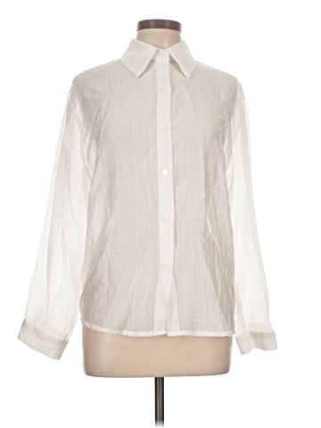 PinkyOtto Long Sleeve Button-Down Shirt (view 1)