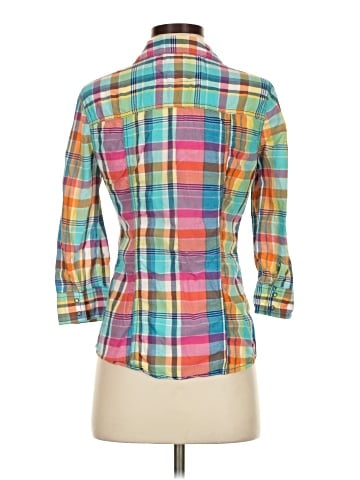 Arizona Jean Company 3/4 Sleeve Button-Down Shirt (view 2)