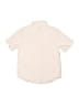 Old Navy Solid Tan Short Sleeve Button-Down Shirt Size 6 - 7 - photo 2