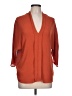 Mezzanine 100% Polyester Orange 3/4 Sleeve Blouse Size L (estimated) - photo 1