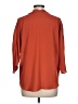 Mezzanine 100% Polyester Orange 3/4 Sleeve Blouse Size L (estimated) - photo 2