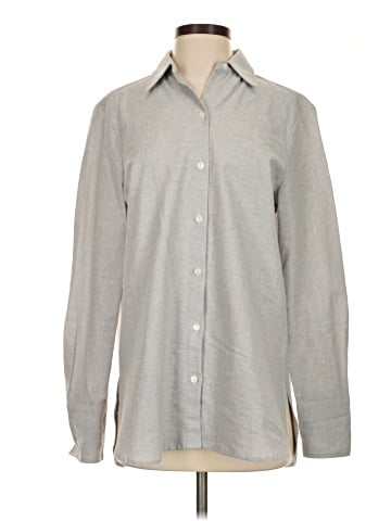 Max Studio Long Sleeve Button-Down Shirt (view 1)