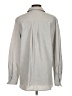 Max Studio 100% Cotton Gray Long Sleeve Button-Down Shirt Size S - photo 2