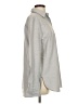 Max Studio 100% Cotton Gray Long Sleeve Button-Down Shirt Size S - photo 4