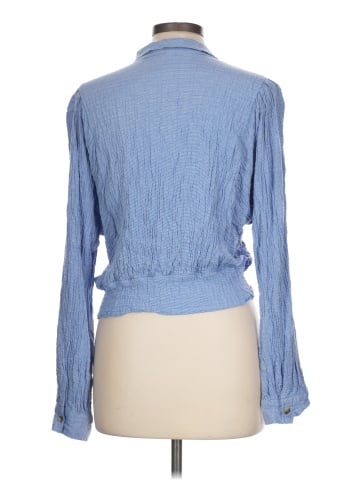Free People Long Sleeve Button-Down Shirt (view 2)