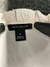Ann Taylor 100% Polyester Ivory Short Sleeve Blouse Size M - photo 7