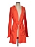 PURE HANDKNIT Orange Cardigan Size S - photo 1