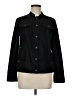 Chico's Black Denim Jacket Size Med (1) - photo 1