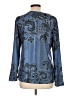 Unbranded Blue Long Sleeve Blouse Size L - photo 2