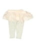 Cloud Island 100% Polyester Ivory Casual Pants Size 3-6 mo - photo 1