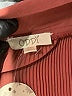 Oddi 100% Polyester Solid Red Casual Skirt Size 3X - photo 4