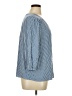 St. John's Bay 100% Rayon Blue 3/4 Sleeve Blouse Size 0X - photo 4