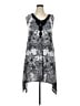 One World Paisley Gray Casual Dress Size XL - photo 1