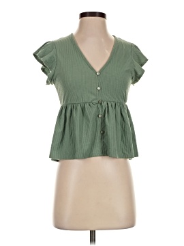 Altar'd State Short Sleeve Henley
