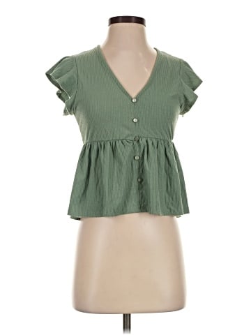 Altar'd State Short Sleeve Henley (view 1)
