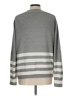 Unbranded 100% Acrylic Stripes Gray Pullover Sweater Size L (estimated) - photo 2