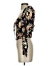 Free People 100% Viscose Black 3/4 Sleeve Blouse Size S - photo 5