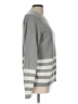 Unbranded 100% Acrylic Stripes Gray Pullover Sweater Size L (estimated) - photo 4