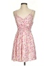 Shein 100% Polyester Hearts Pink Casual Dress Size S (petite) - photo 1