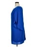 AB Studio 100% Polyester Solid Blue Casual Dress Size XL - photo 5